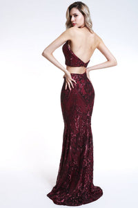Ava Presley - Two-piece Prom Dress