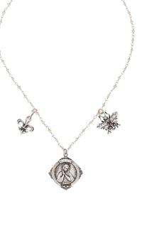 French Kande Women's Noemie Necklace in silver - women's jewelry - alternate view