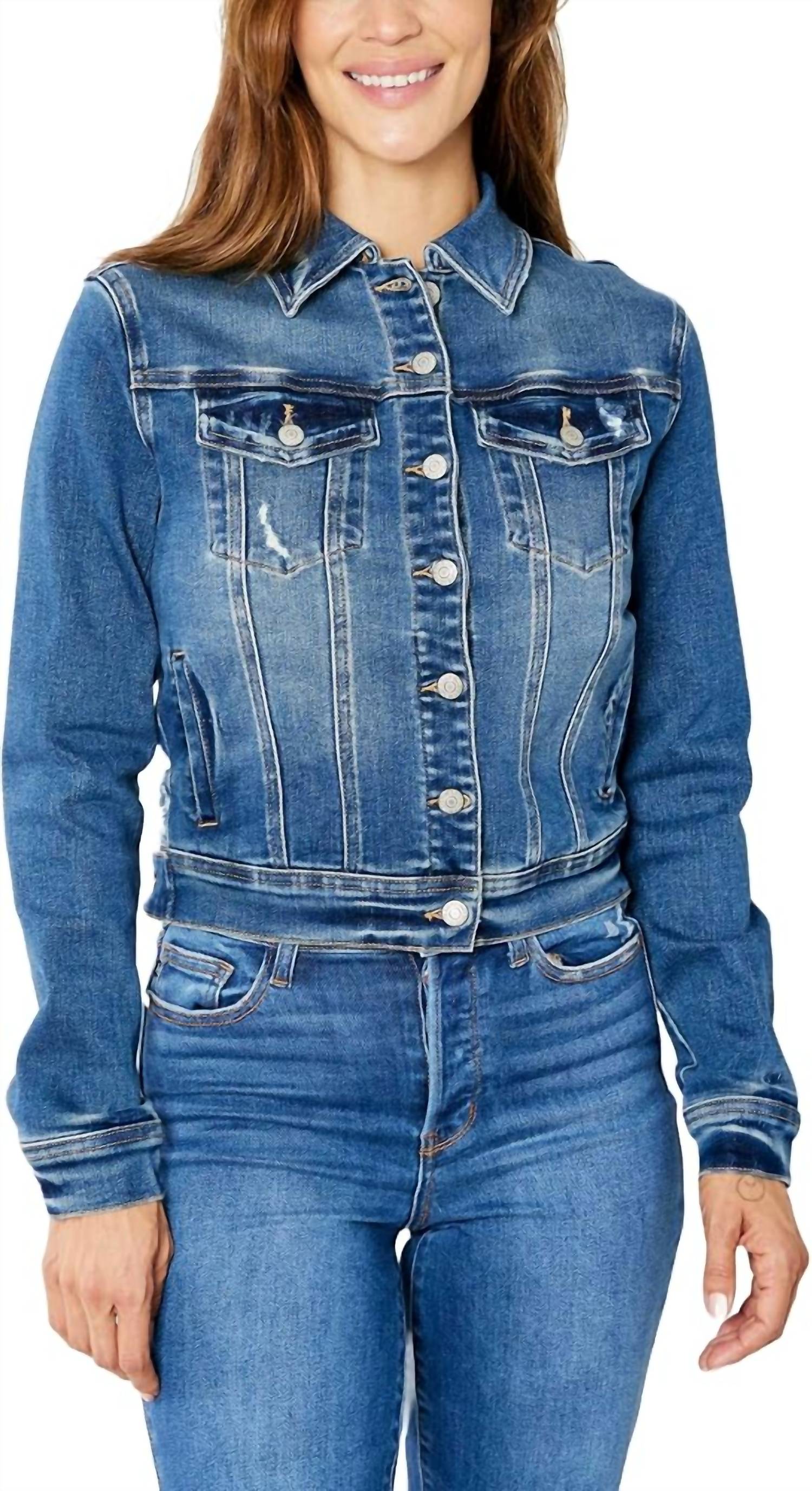 Judy Blue - Girls' Broadway Denim Jacket