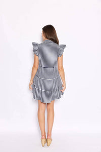 Sail To Sable - Flutter Sleeve Flare Tunic