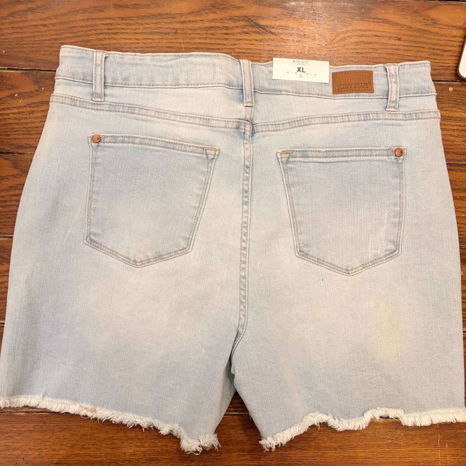 Judy Blue - Women's Joanie High Waist Cut Off Denim Shorts