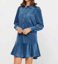 Current Air - Caroline Fine Corduroy Mini Dress