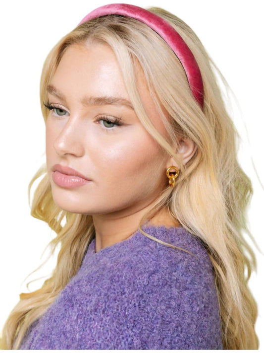 Hello Edie - Velvet Ultra Slim Headband