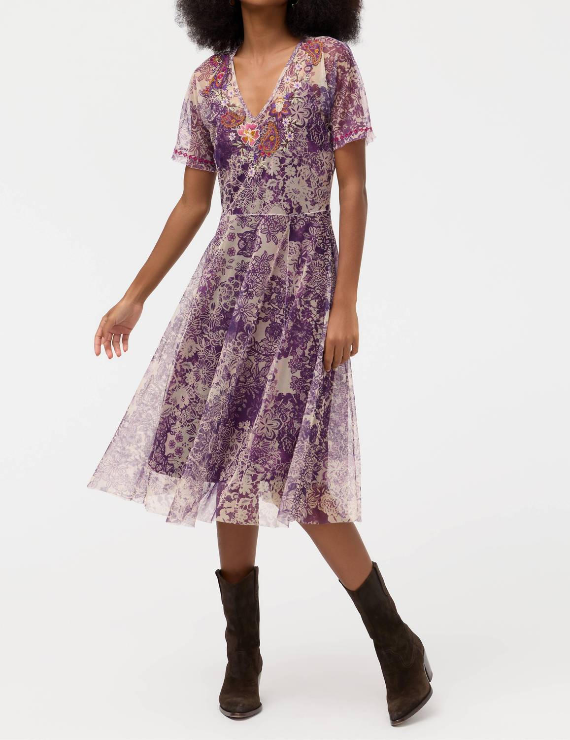 Johnny Was - WENDI MESH DRESS