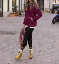 Grace And Lace - Cloud Ribbed Hoodie