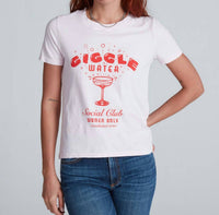 ASKK NY Relaxed Fit Classic Crewneck Tee in giggle water - women's t-shirt