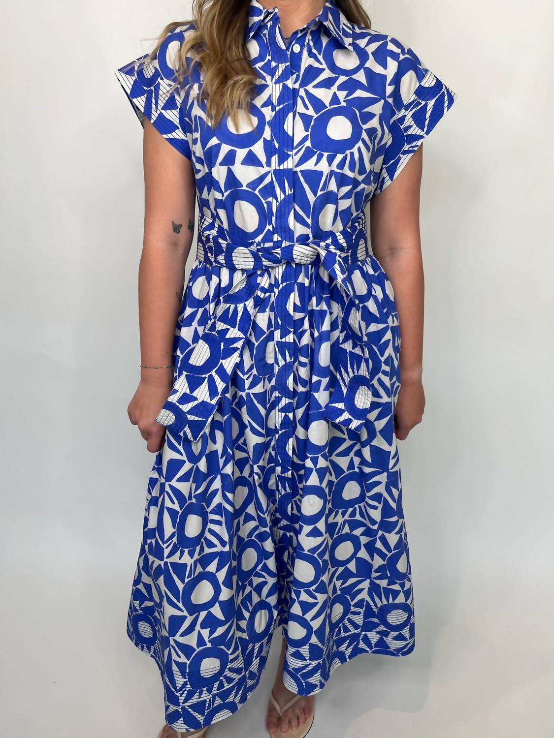 Oliphant - Belted Shirt Dress