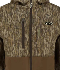 Drake - Men's Hole Shot Hooded Windproof Eqwader Full Zip Jacket