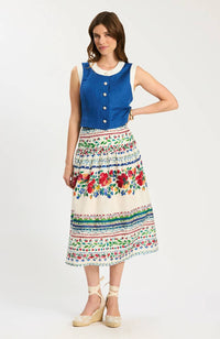 Tyler Boe - Sallie Button Front Top