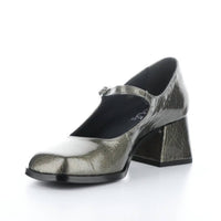 Bos. & Co. Women's Amaya Mary Jane Heels in pewter - women's heels