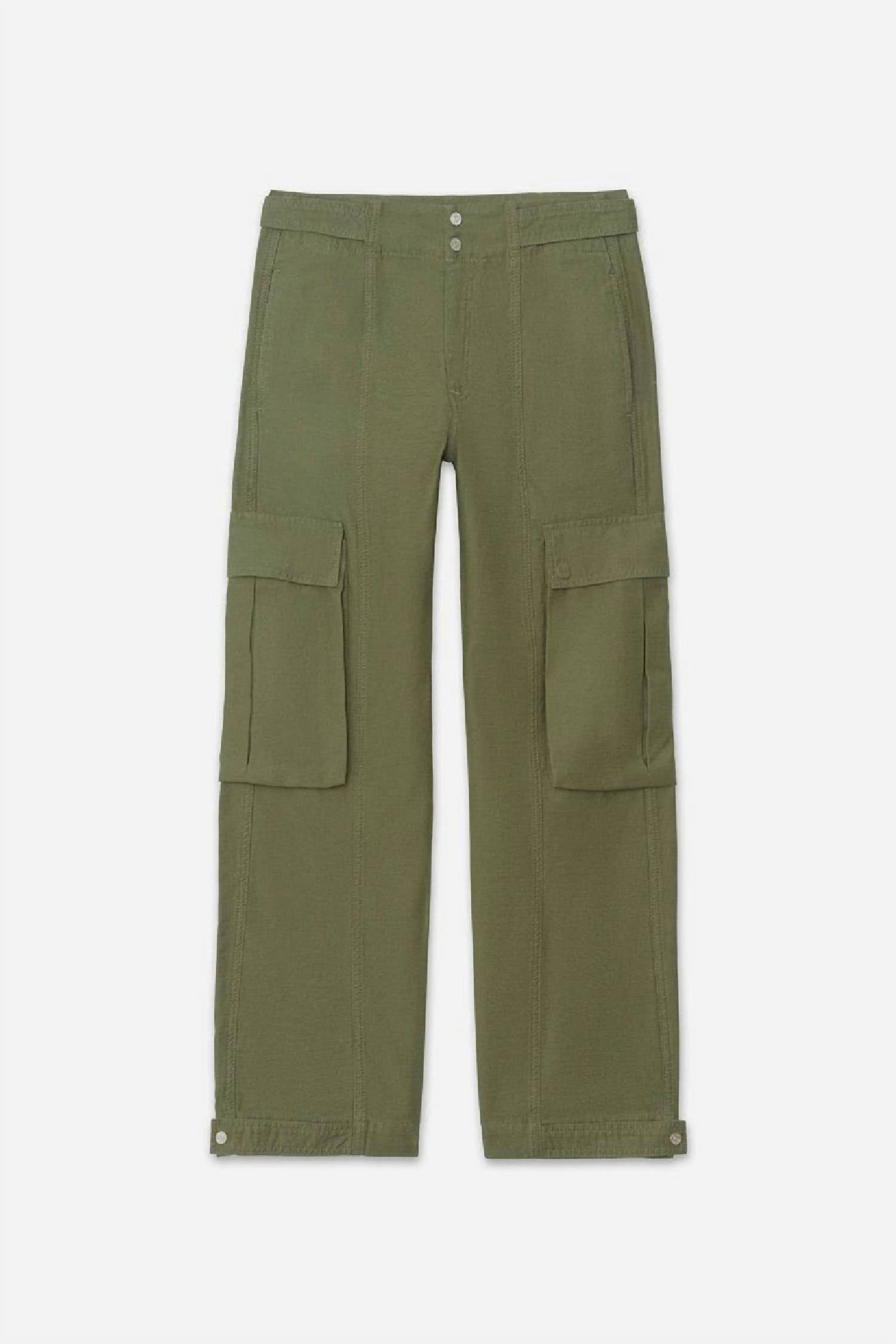 Frame - Wide Leg Cargo Jeans