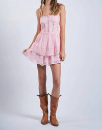 Sky To Moon - Corset Seam Flutter Dress