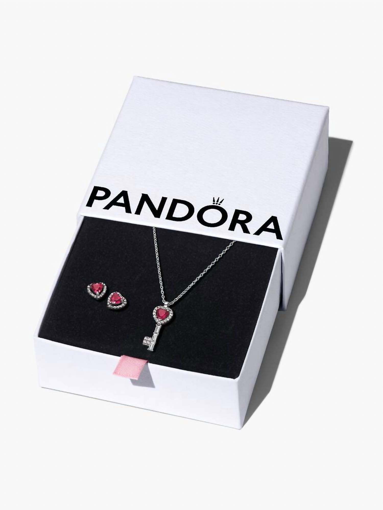 Pandora - Elevated Heart Key Jewelry Gift Set