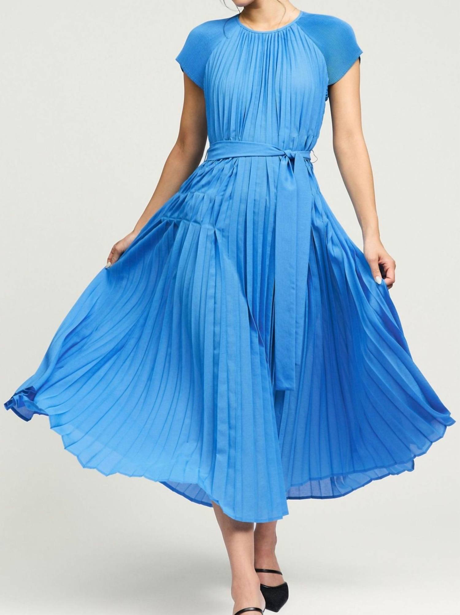 Current Air - Mona Pleated Maxi Dress