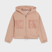 Mayoral - Knitted Zip-up Sweatshirt For Girls