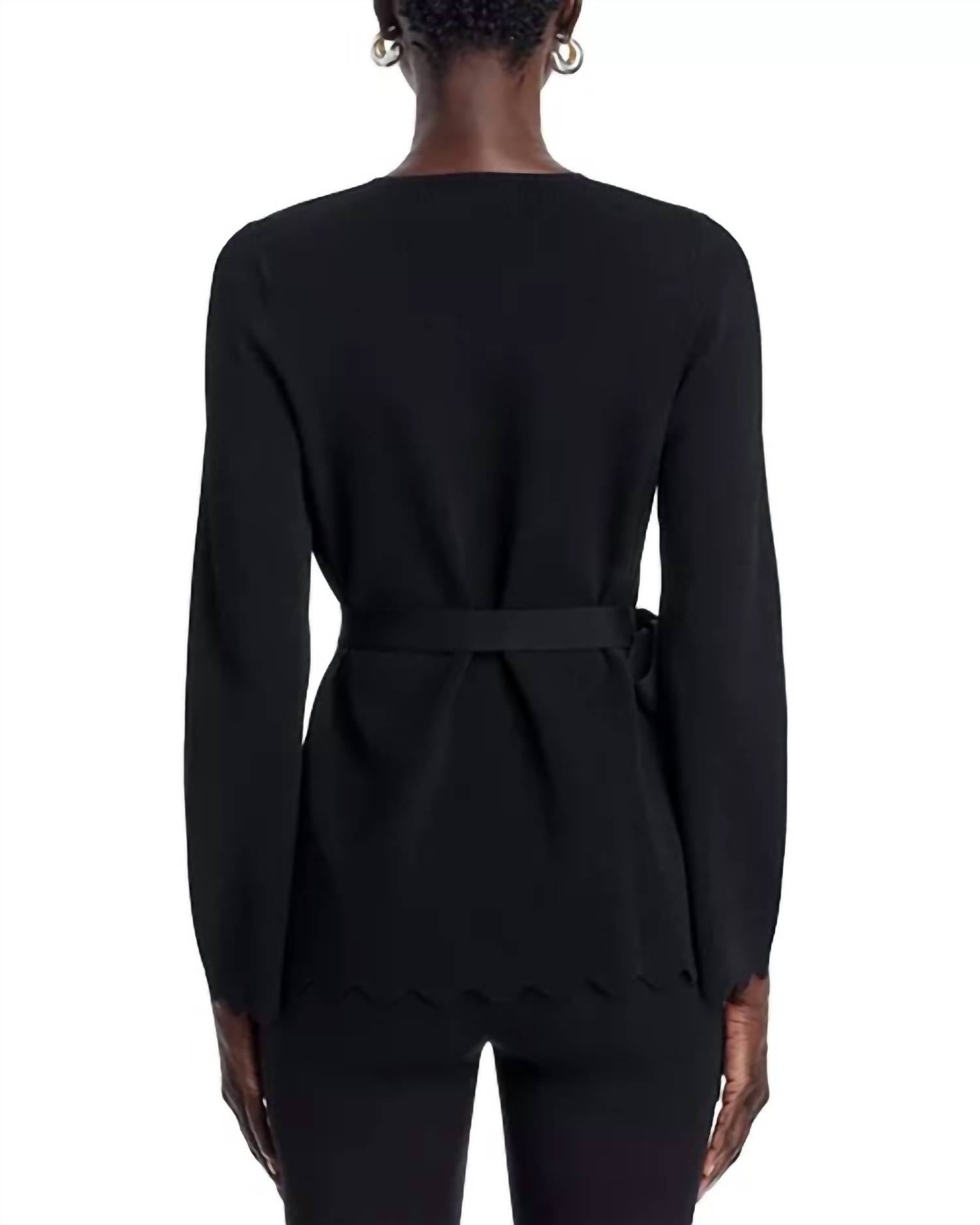 Elie Tahari - Serenda Belted Sweater