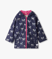 Hatley - Ribbon On Zip Rain Jacket With Towel Lining