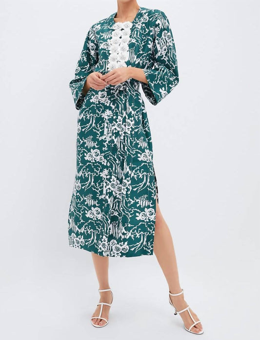 Oroton - Garden Toile Tunic Maxi Dress