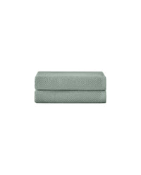 Under the Canopy Textured Organic 2 Piece Hand Towel Set in lichen - item