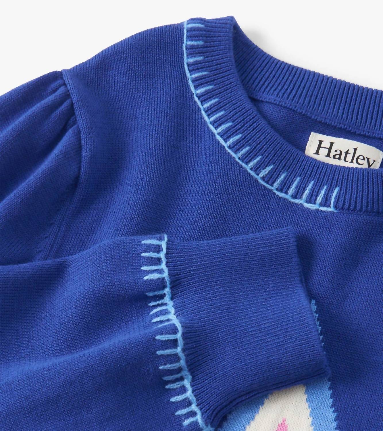Hatley - Girls' Super Star Pullover Sweater