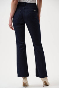 Joseph Ribkoff Brooke Classic Bootcut Stretch Jeans in dark denim blue - women's jeans - view 4