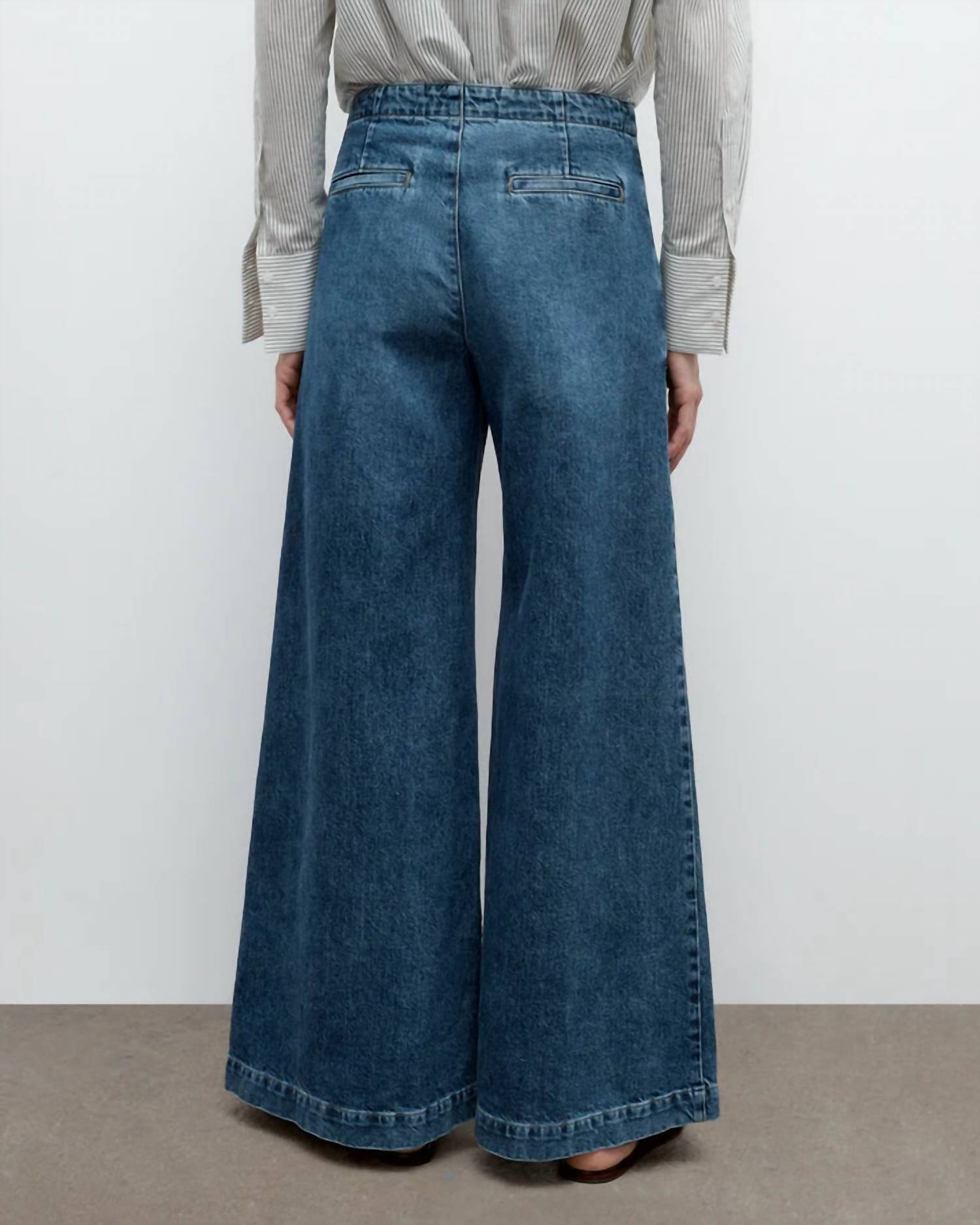 Twp - Dancing Mid Rise Ultra Wide Leg Jeans