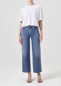 Agolde - Harper Crop Mid Rise Relaxed Straight Jean