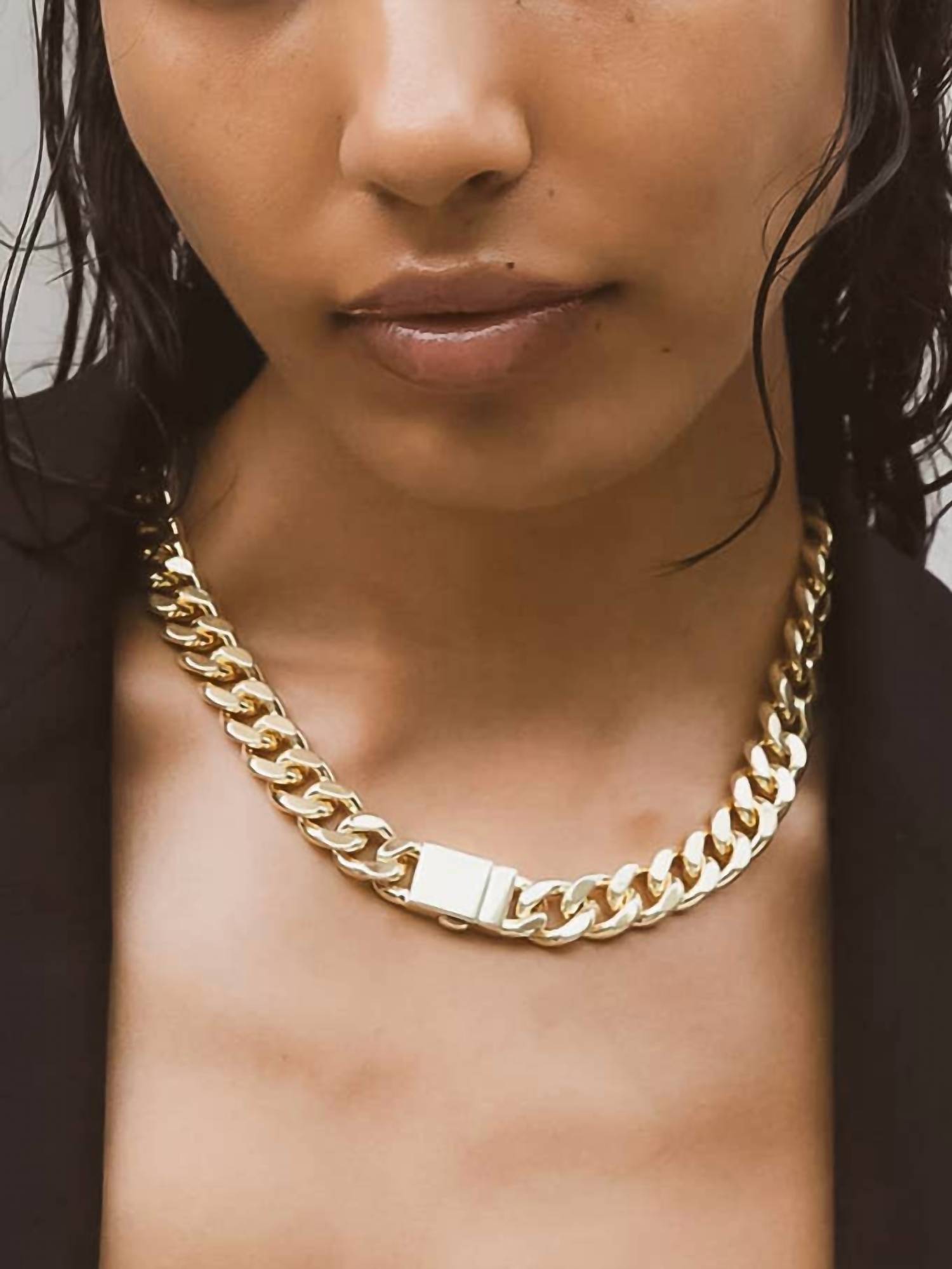 Flanerie By Maiq - Women's Non-tarnish Classic Bold Chain Necklace