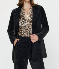 Current Air - Cali Corduroy Single Breasted Blazer