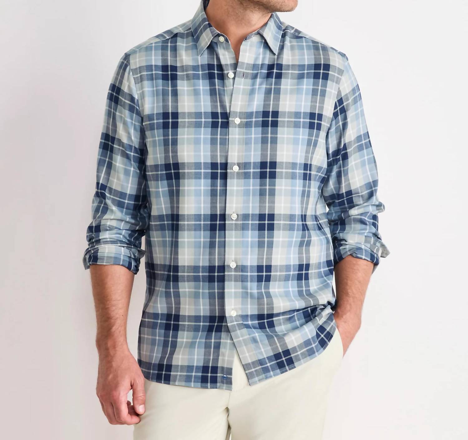 Vineyard Vines - Men's Brant Point Plaid Tech Twill Shirt