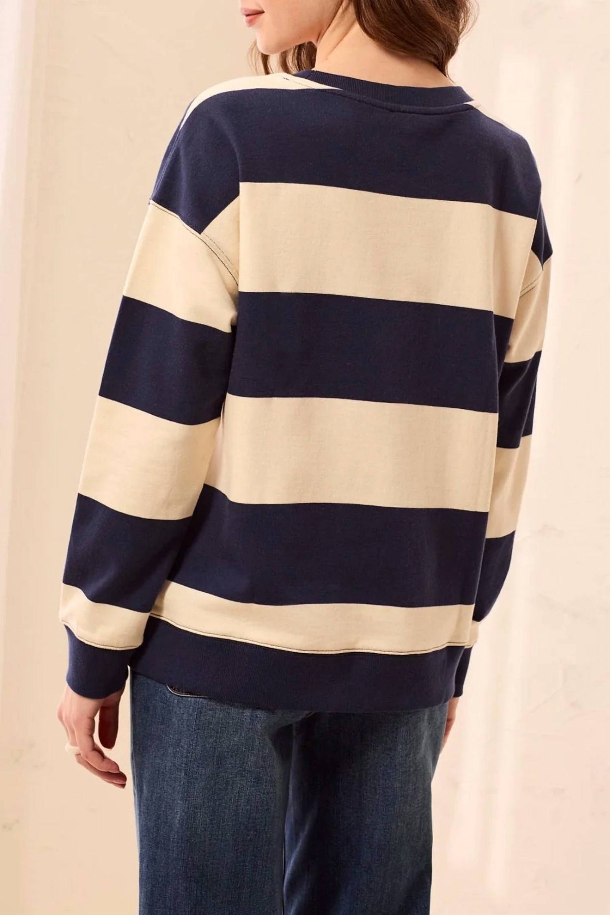 Tribal - Women's Striped Long Sleeve Shirt