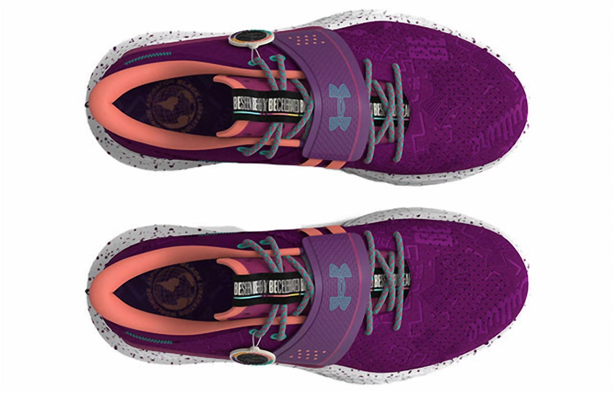 UNDER ARMOUR Unisex - Flow Furtr X Basketball Shoes in purple - sneaker - view 4
