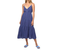 Flags & Anthem - Lace Trim Midi Dress
