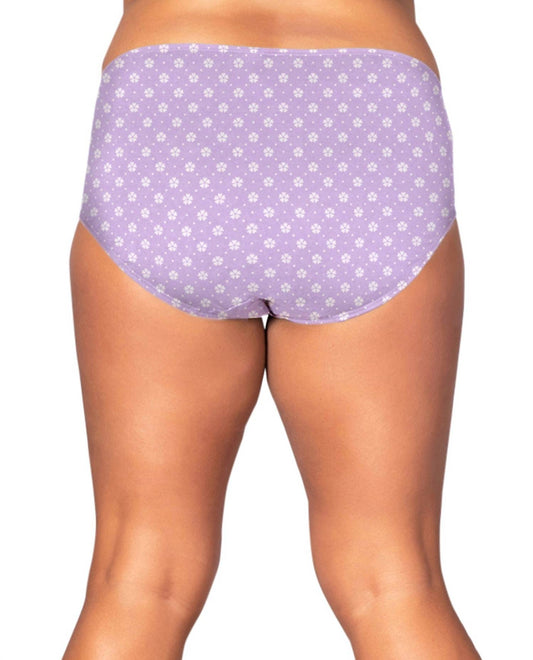 On The Plus Side - Plus Size Cotton Printed Panties