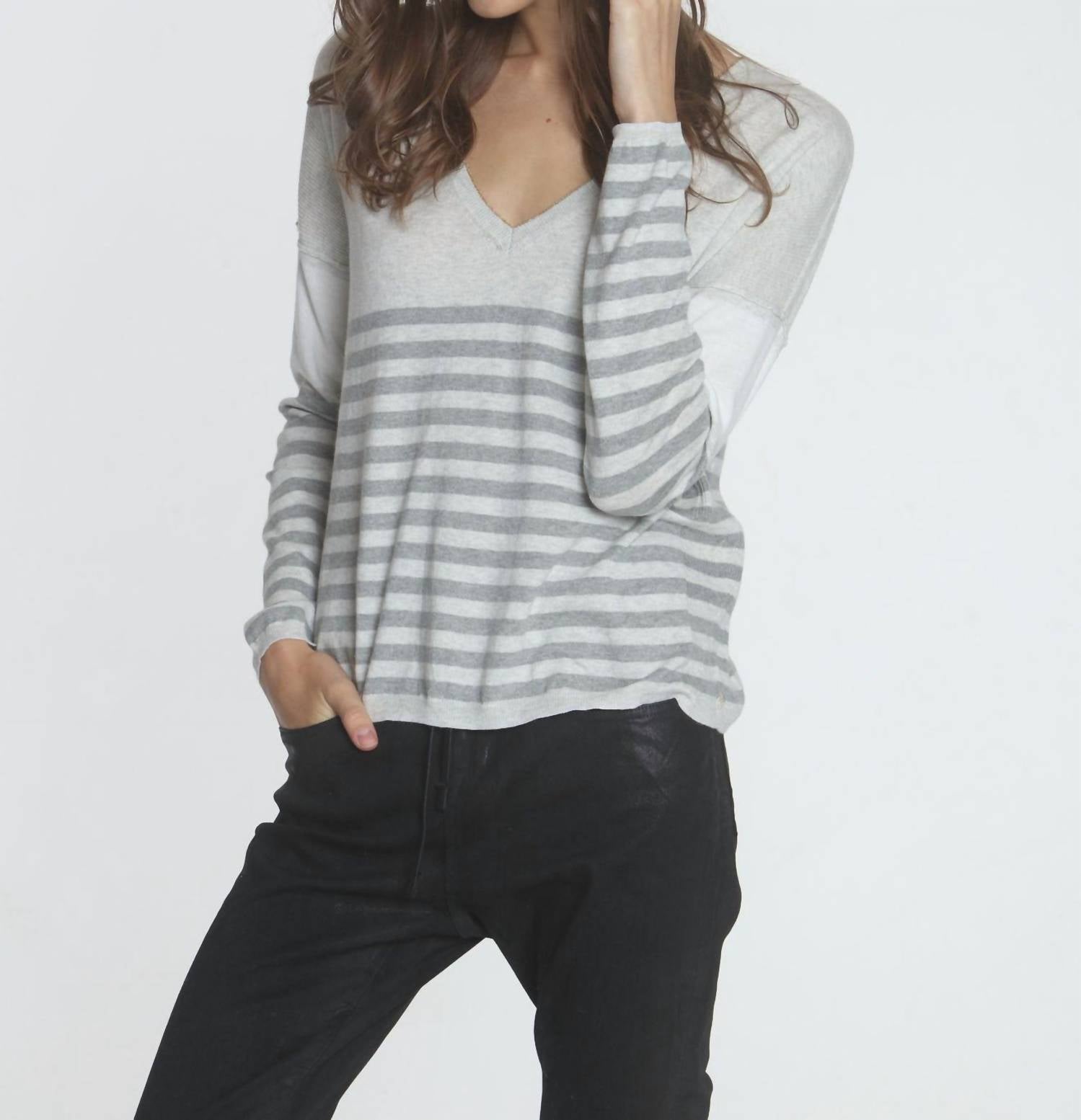 Label+Thread - Women's Lindsey Stripe Vee