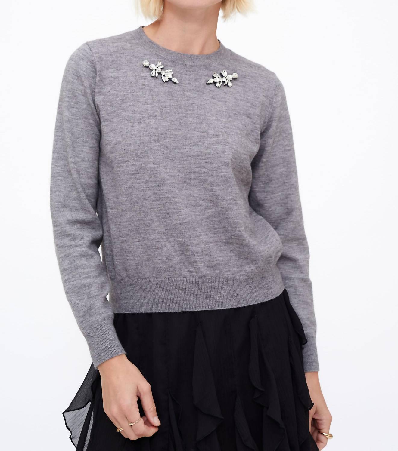 Wild Pony - Rhinestone Applique Sweater