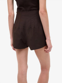 STAUD Magpie Shorts in earth - women's shorts - alternate view