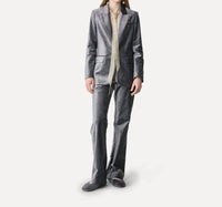 Forte Forte - Stretch Velvet Flare Pants