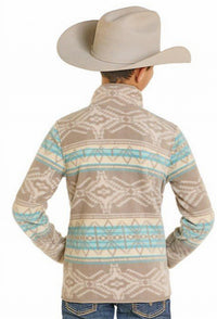 Rock & Roll Denim - Boy's Aztec Fleece Pullover