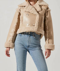 Astr - Luciana Faux Leather Jacket