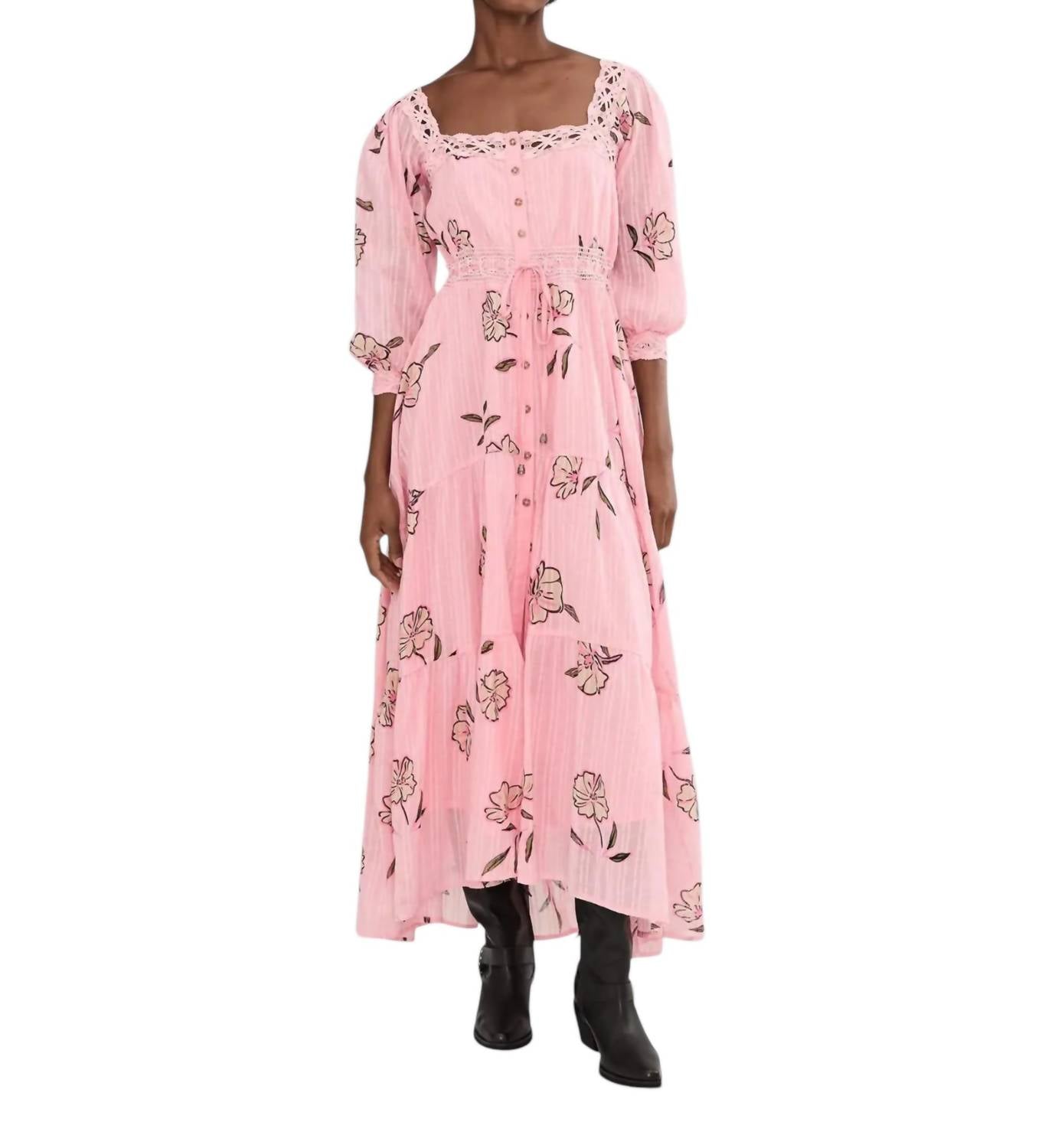 Free People - Morning Meadows Maxi Dress