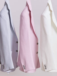 Emanuel Berg - Seersucker D-Constructed Shirt Jacket