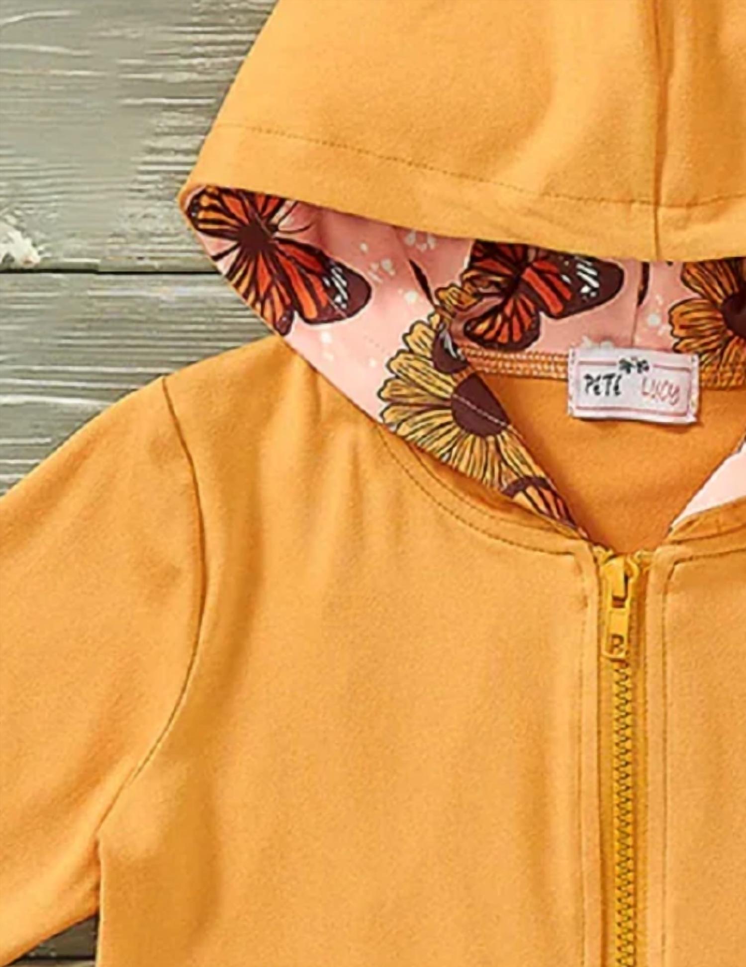 Pete + Lucy - Girls Jocelyn Hooded Jacket