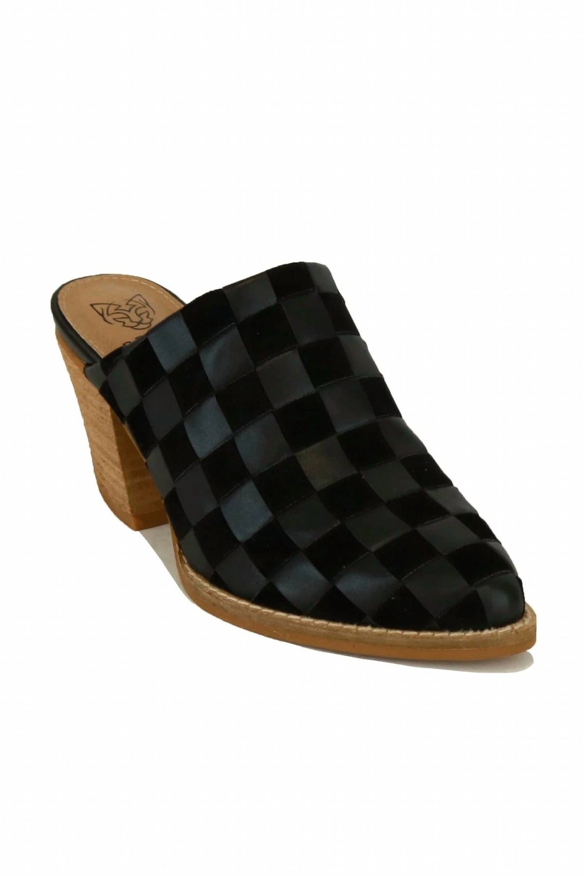 Beast Fashion - Women's Angela Checkerboard Mule