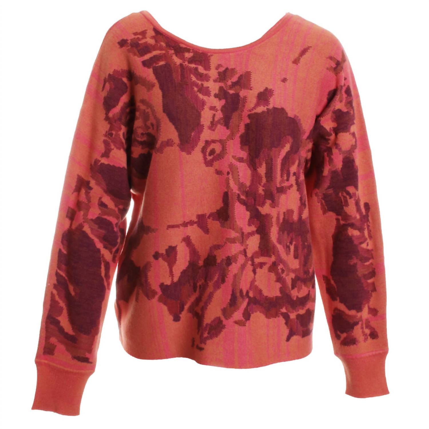 Tribal - Women's Wear 2 Ways Jacquard Sweater