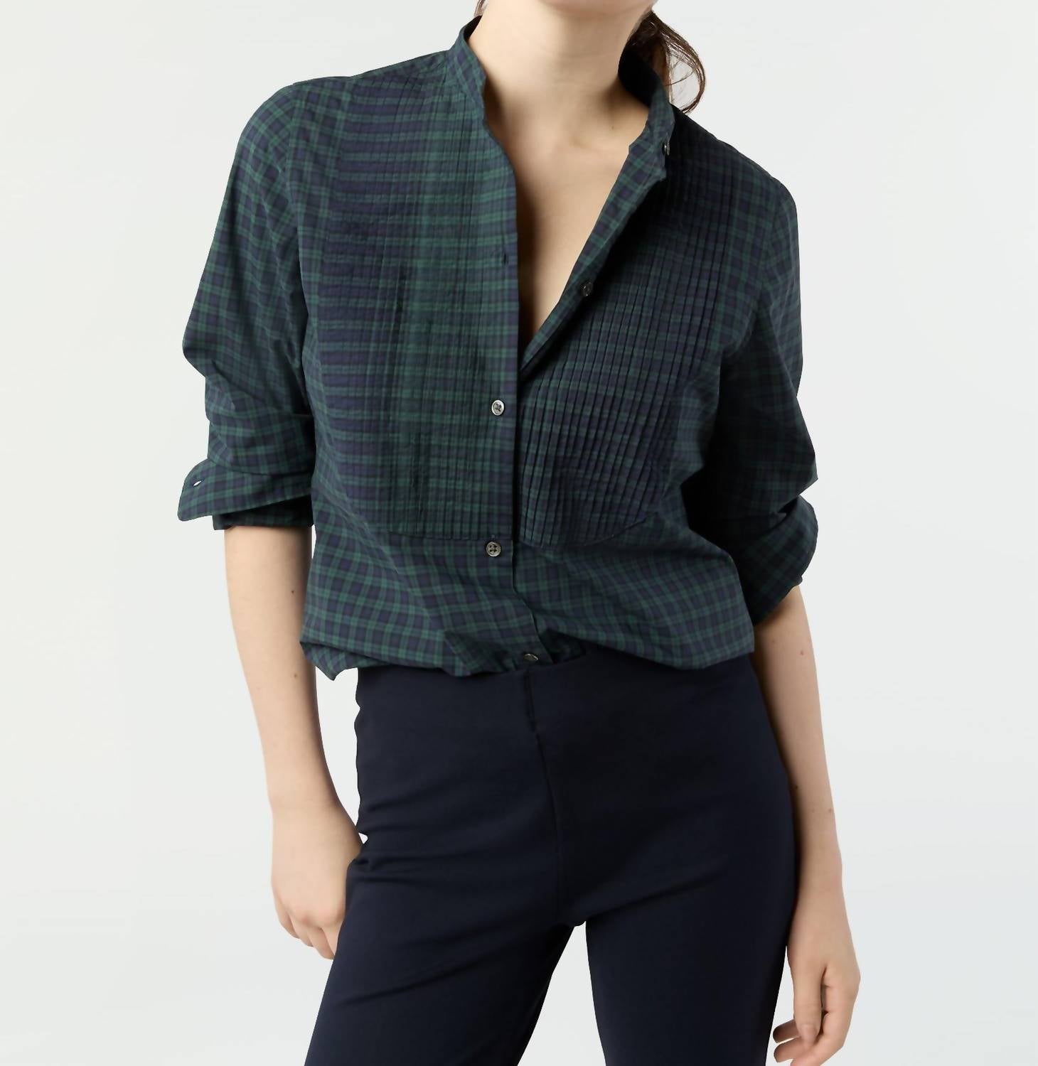 Ann Mashburn - Mandarin Hattie Shirt
