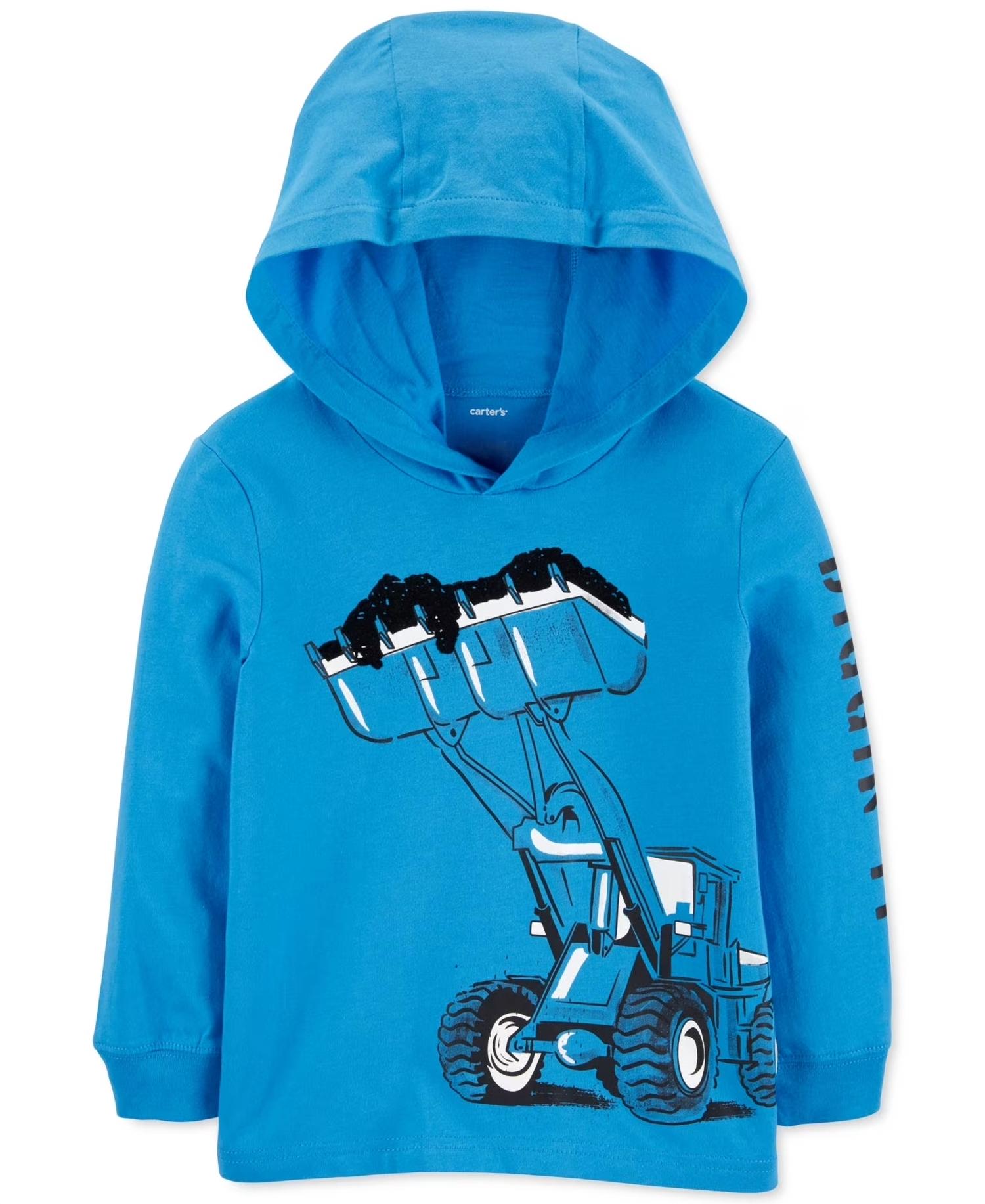 Carter'S - Toddlers Boys Construction Print Cotton T-shirt