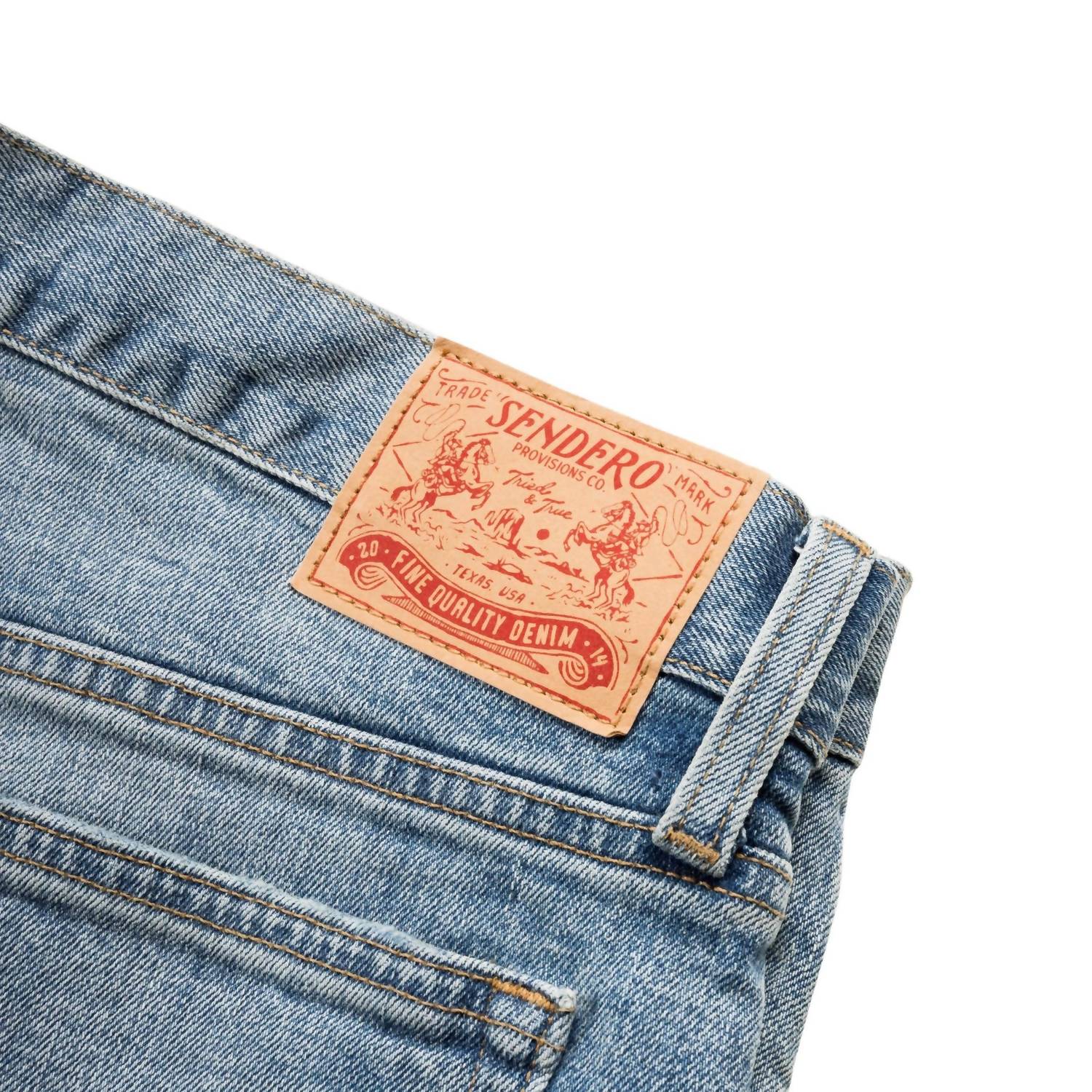 Sendero Provisions Co. The Hueco Jean in el paso wash - men's jeans - view 7