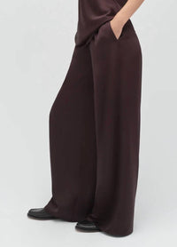 Favorite Daughter Everything Wide Leg Pant in espresso - women's pants - alternate view