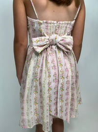 Katie J NYC Girls Francesca Dress in floral stripe - kids' dress - view 5